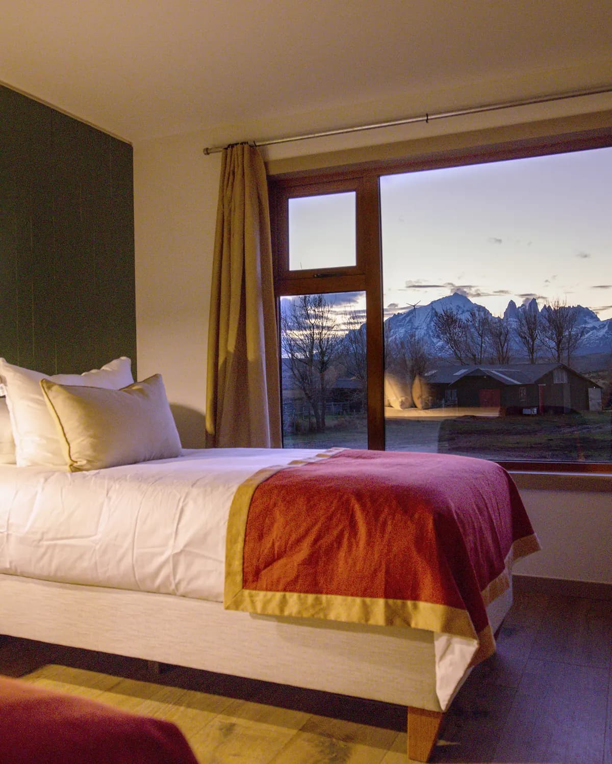 A double and twin suite at the lodge